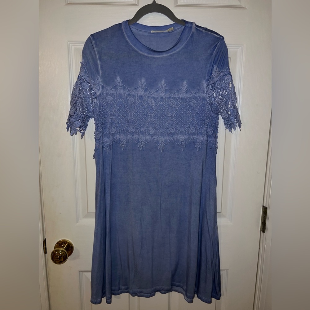 Blue dress